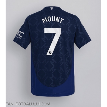 Manchester United Mason Mount #7 Tricou Fotbal Replică 2024-25 Barbati Deplasare